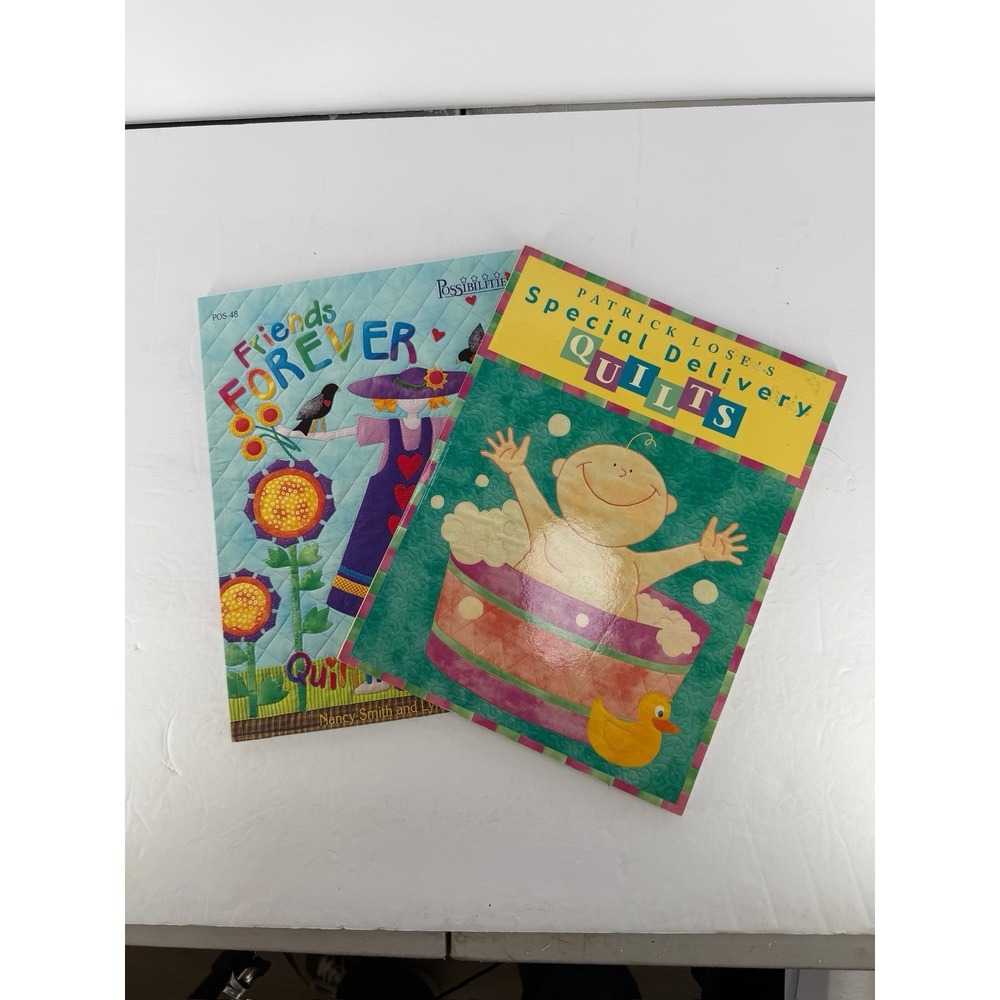 2 Books Of Kids Quilt Patterns